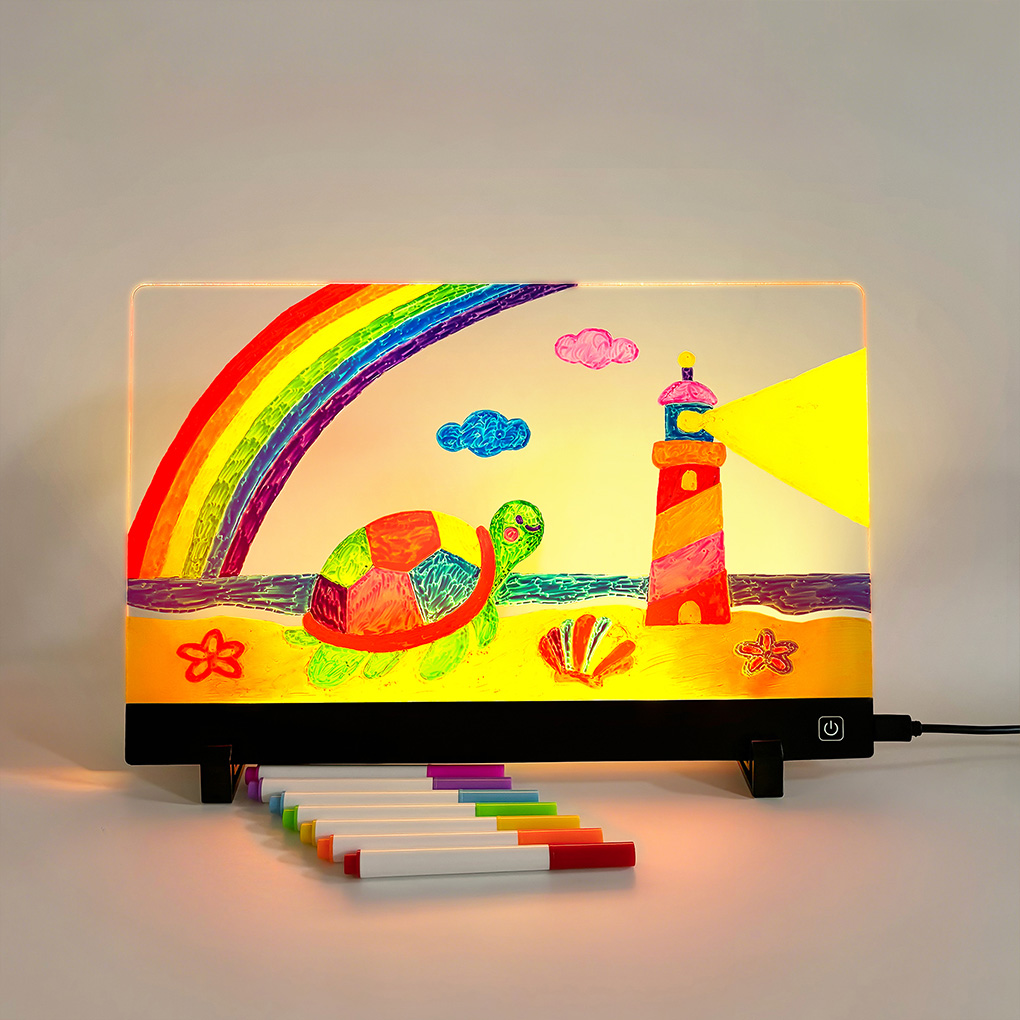 Kids Education Board - لوحة رسم للأطفال قابلة لإعادة الاستخدام،