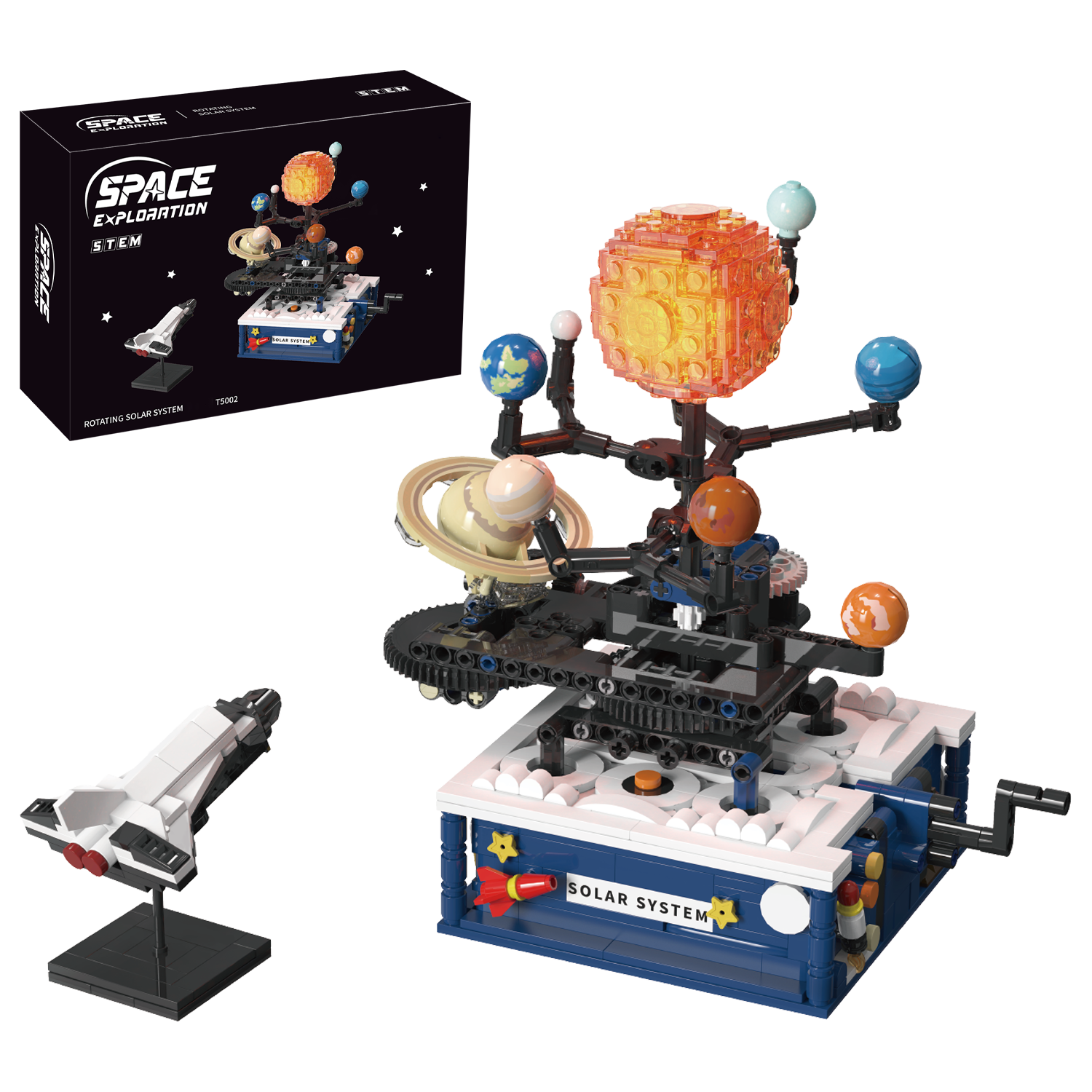 Solar System Model - T5002 سلسلة الفضاء نموذج تجميع الحلي
