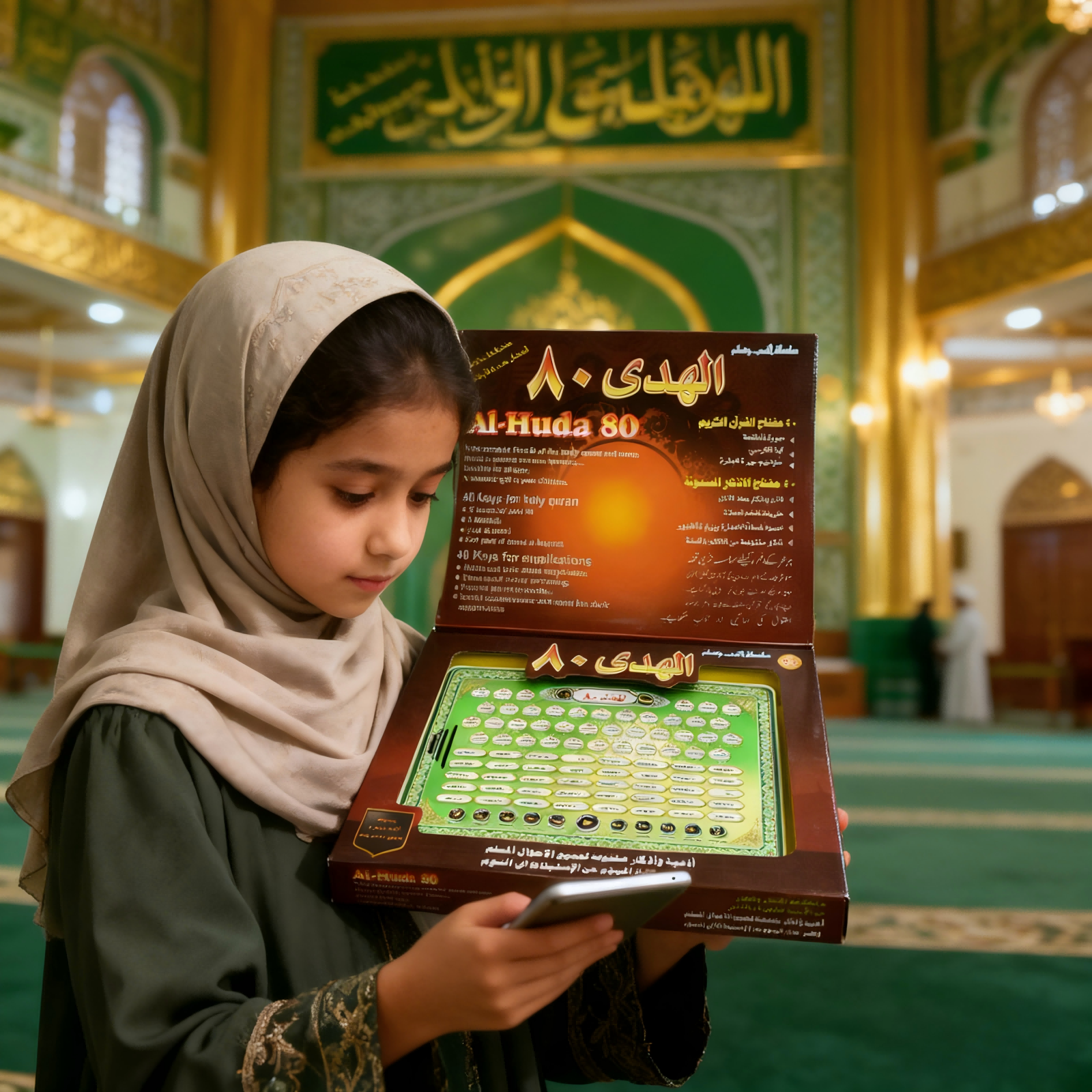 Kids Educational Reader - الحدى 80 آلة تعلم القرآن الكريم