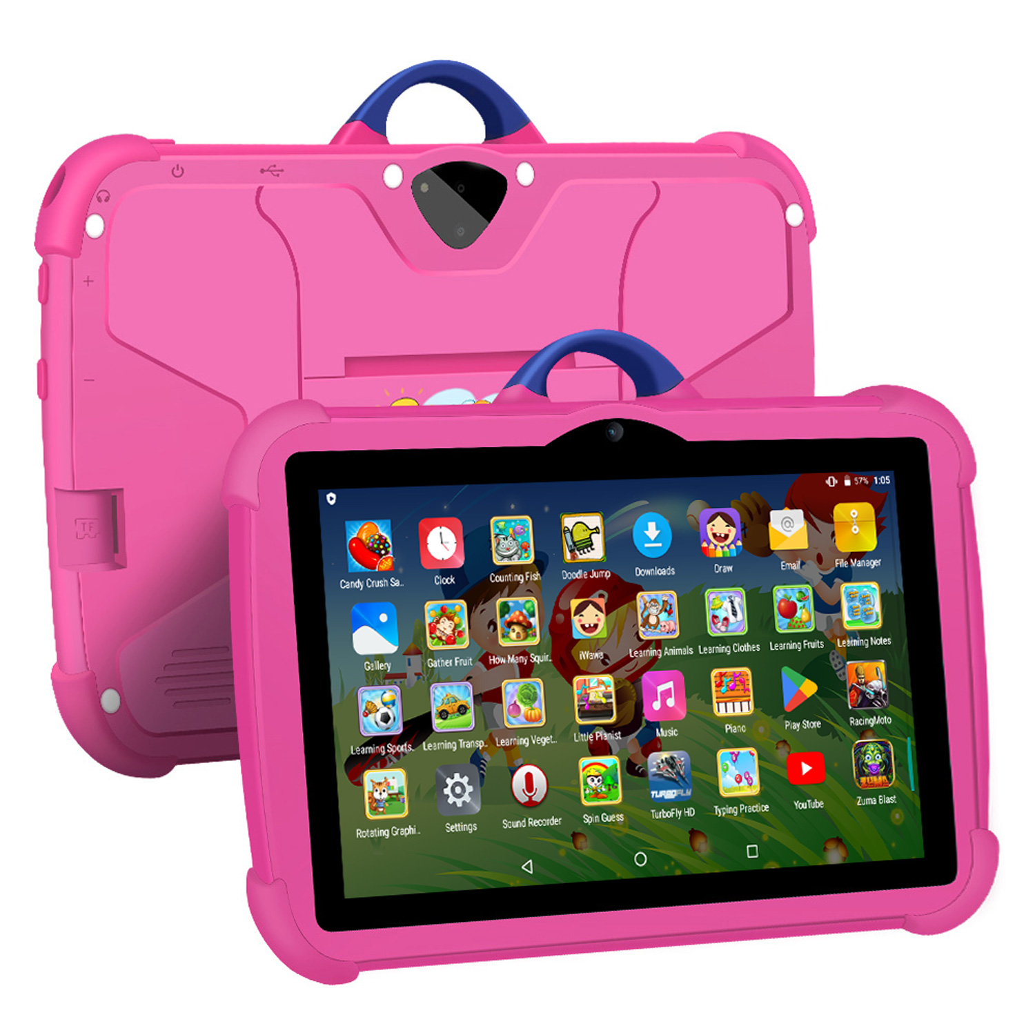 Kids Education Tablet - جديد الكرتون نمط الاطفال اللوحي 7
