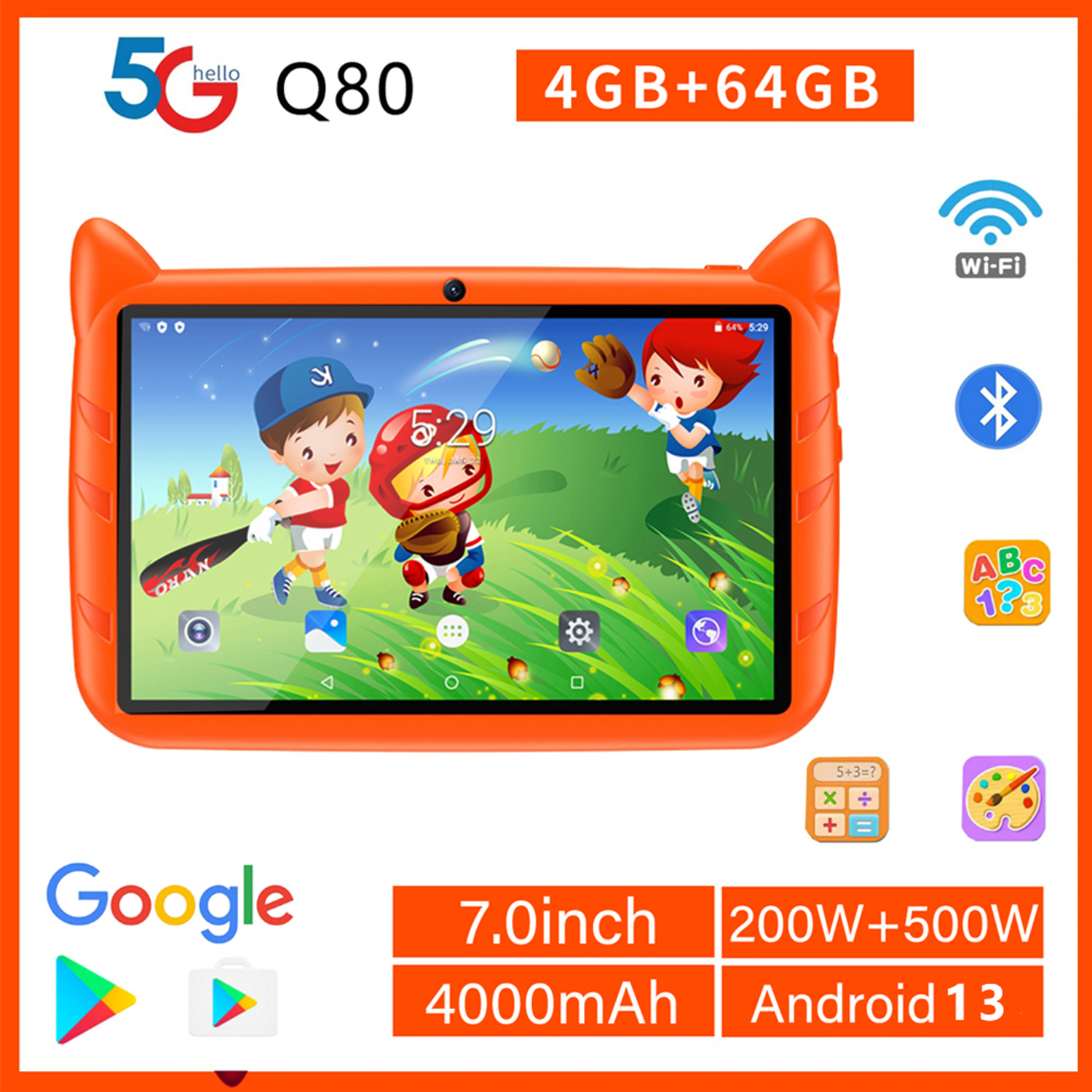 Kids Education Tablet - تابلت جديد للأطفال 5G واي فاي