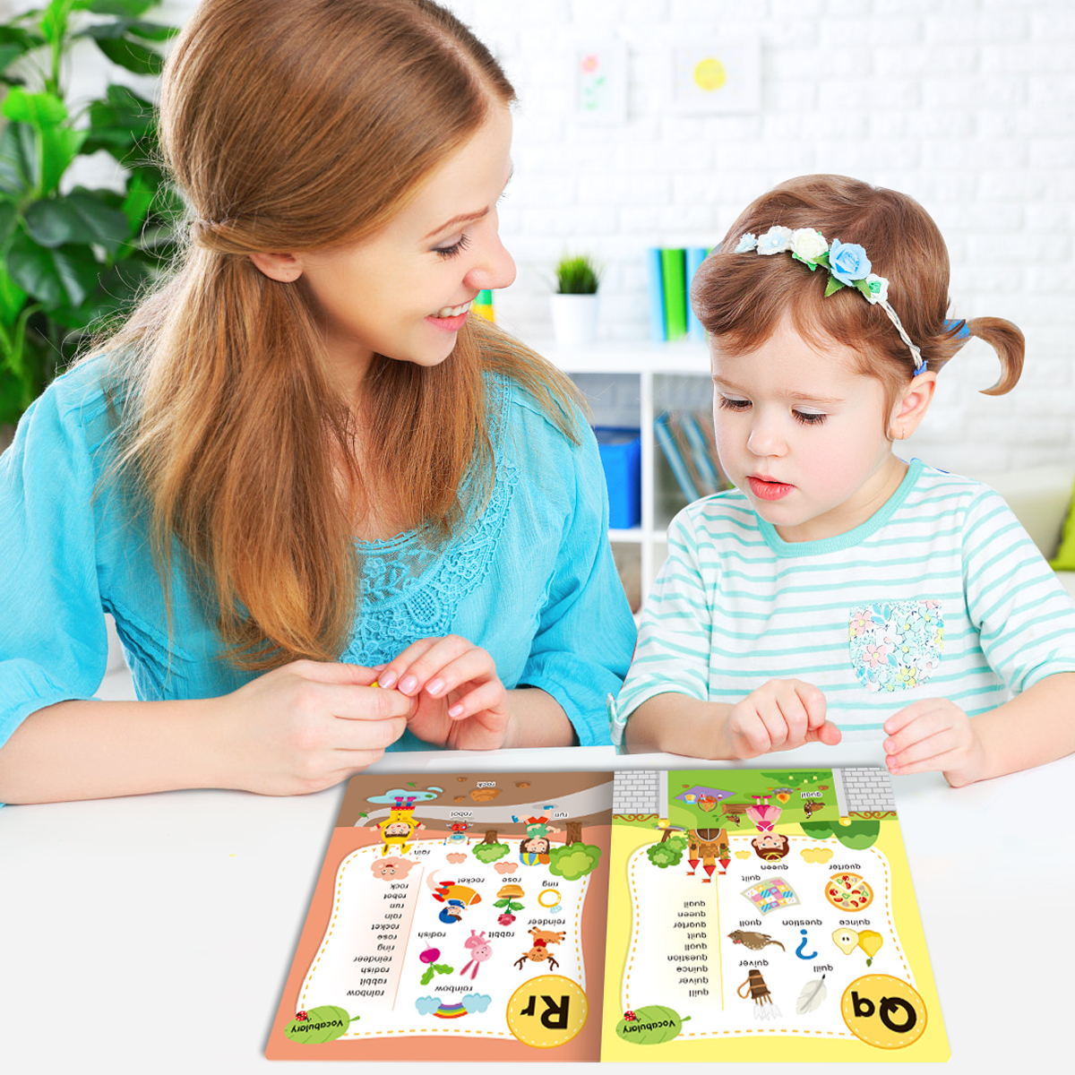 Abc Kids Early Education - كتاب الأبجدية الأبجدي الأول للأطفال، كتاب