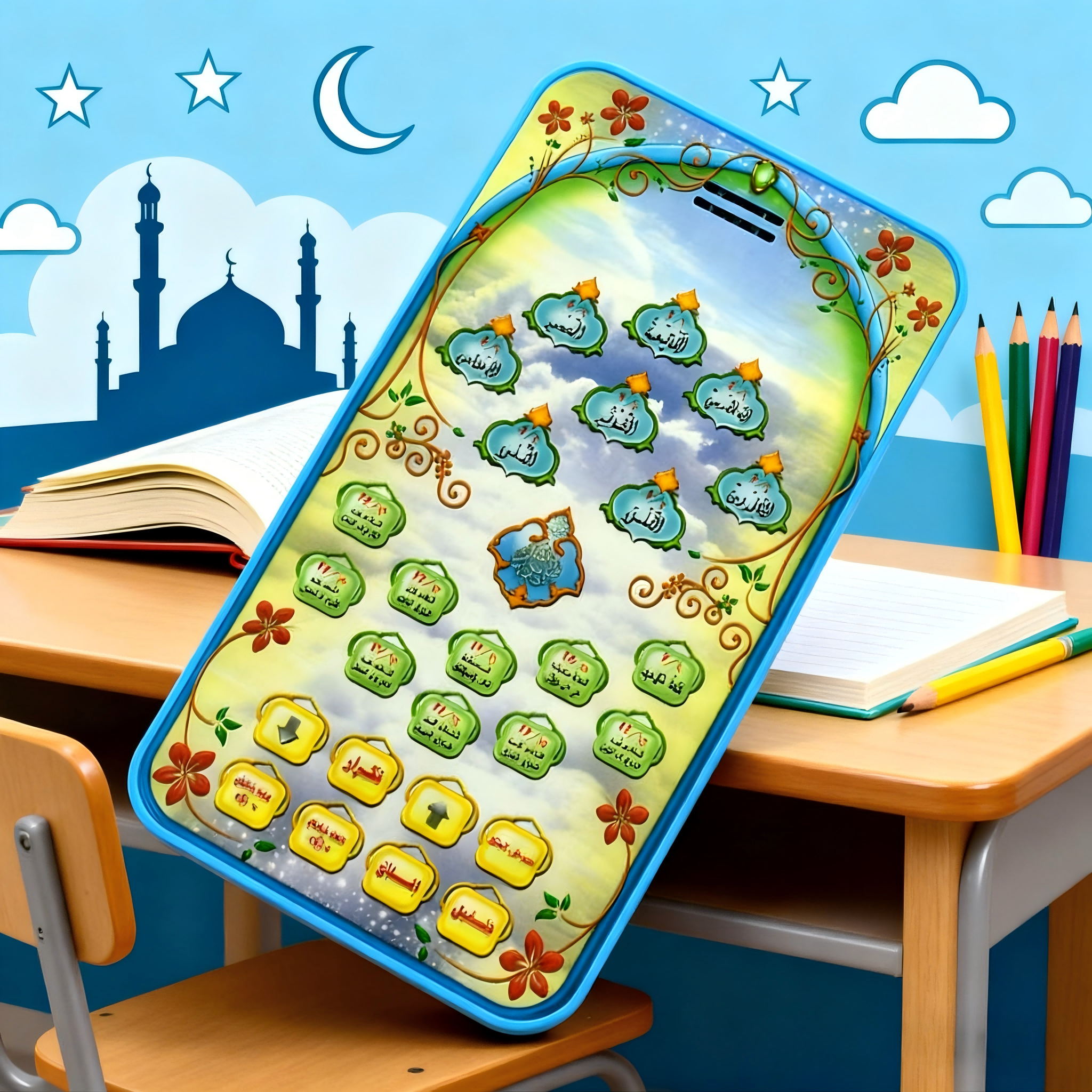 Kids Educational Reader - جهاز لوحي لتعليم القرآن للأطفال، 8