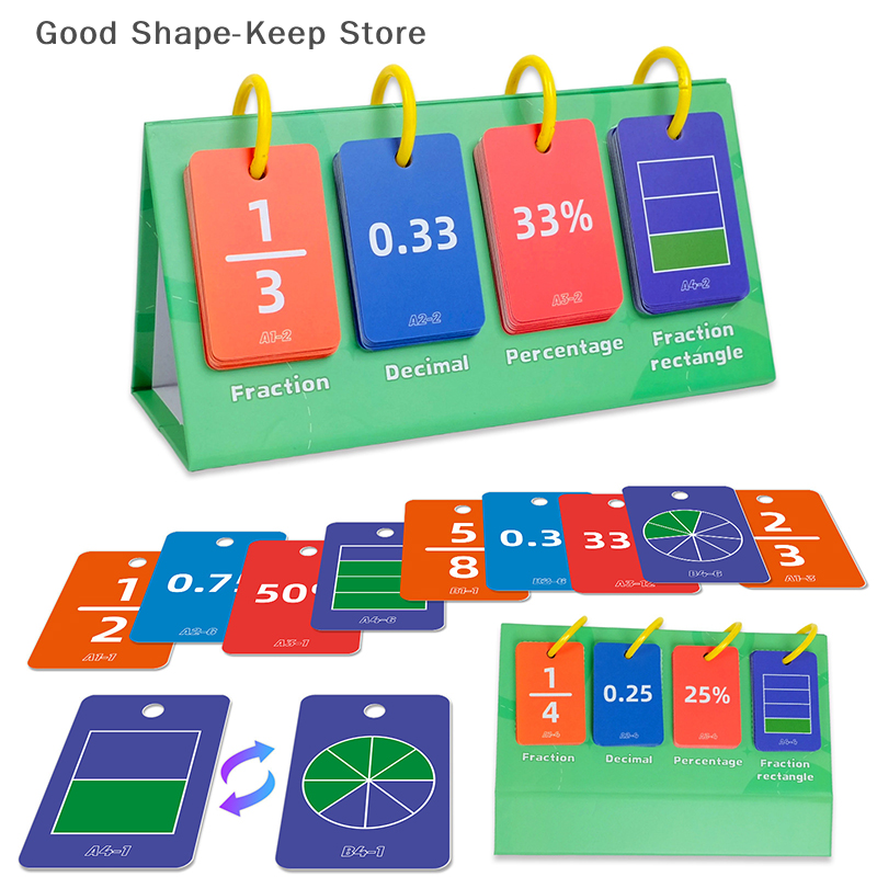 Multiplication Table Mat - 104 قطعة ألعاب تعليمية الكسر العشري