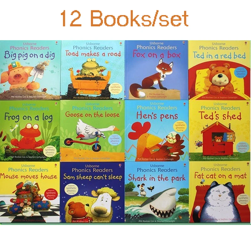 Kids Educational Reader - 12 كتاب لمجموعة واحدة للأطفال قصة