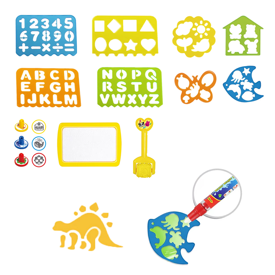 Kids Education Template - ملحقات حصيرة رسم مائية سحرية، قالب