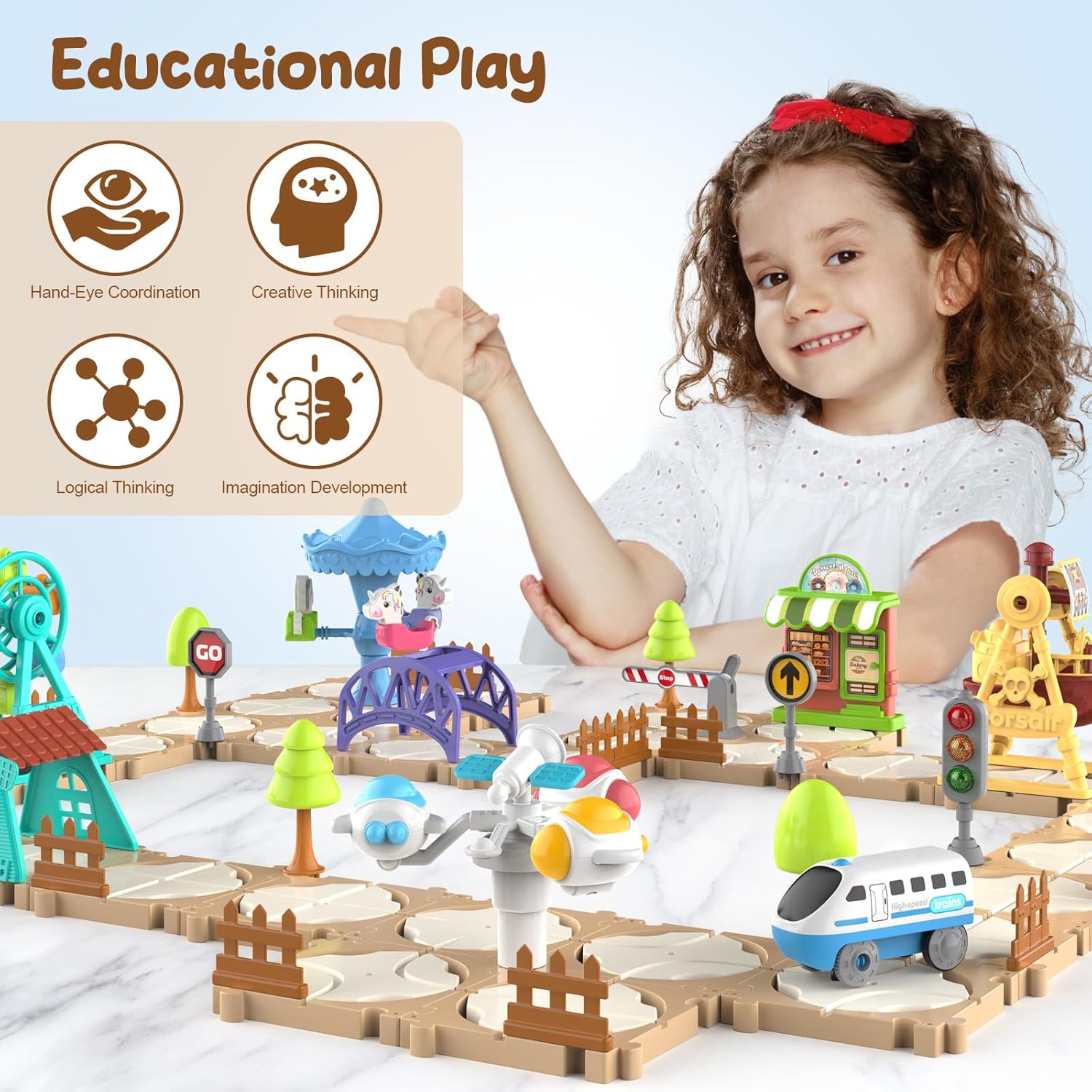 مجموعة سيارات ألغاز قابلة للتر - مراجعة Kids Education Board وسعره