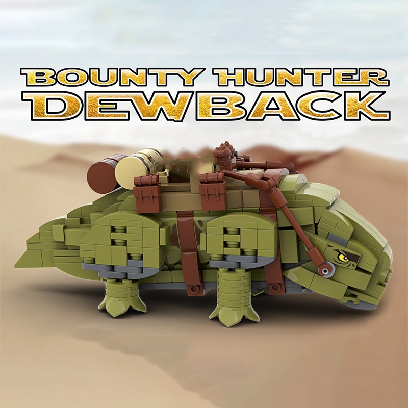 525 قطعة MOC باونتي هنتر Dewba - مراجعة Kids Hunter Education وسعره