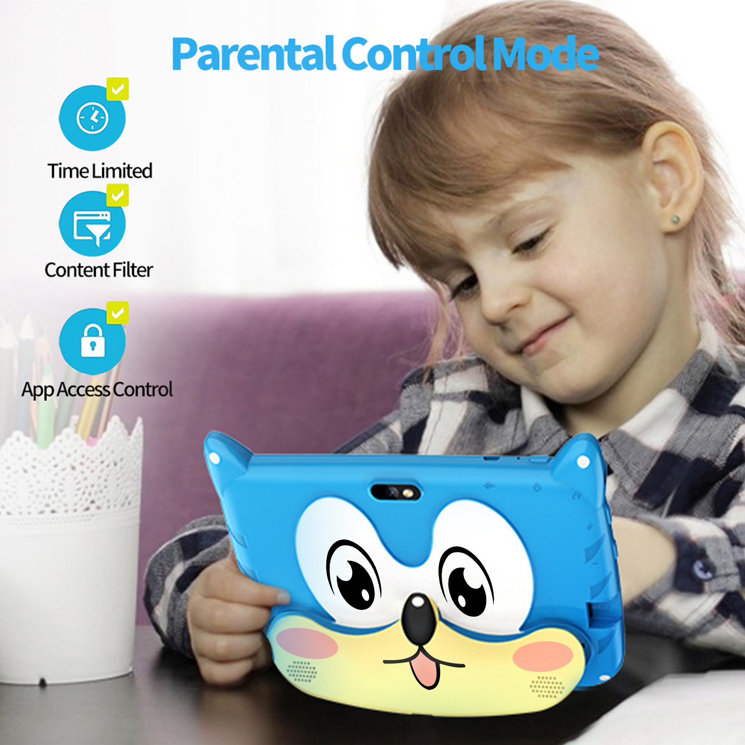 جهاز لوحي جديد للأطفال بشاشة 7 - مراجعة Kids Education Tablet وسعره