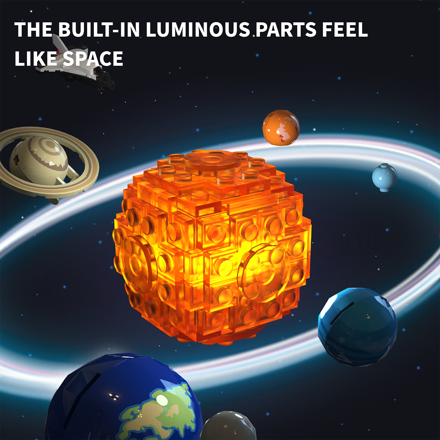 T5002 سلسلة الفضاء نموذج تجميع - مراجعة Solar System Model وسعره