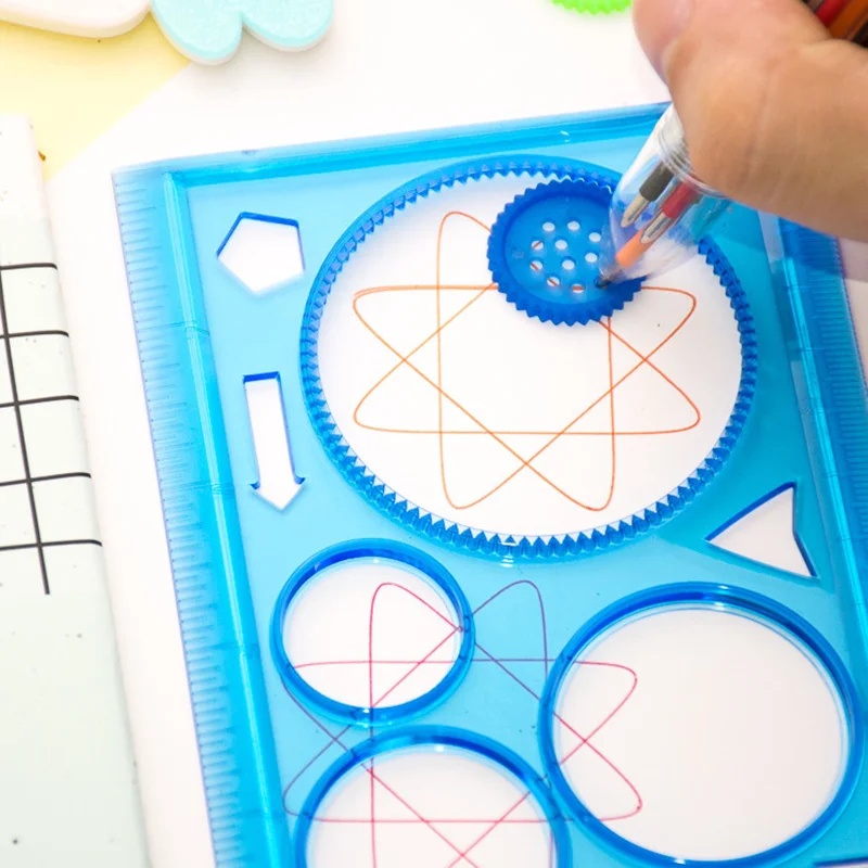 مجموعة قوالب رسم هندسية سبيروغ - مراجعة Kids Education Template وسعره