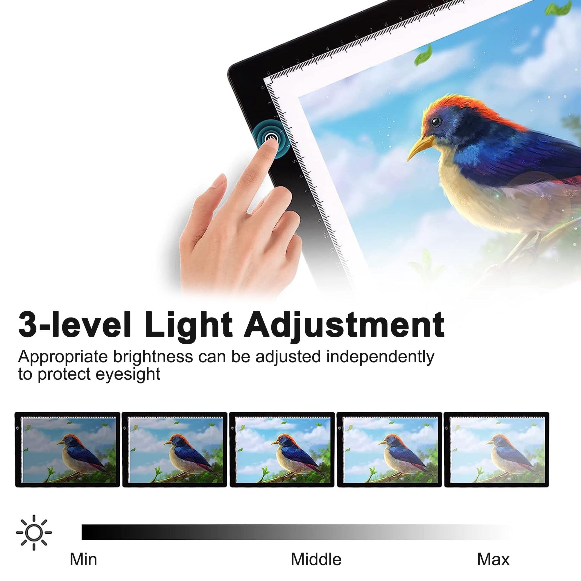 لوح رسم LED قابل للتعديل بثلاث - مراجعة Kids Education Tablet وسعره