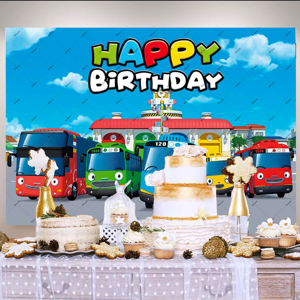 كارتون أنيمي الحافلة الصغيرة ل - مراجعة Kids Education Banner وسعره