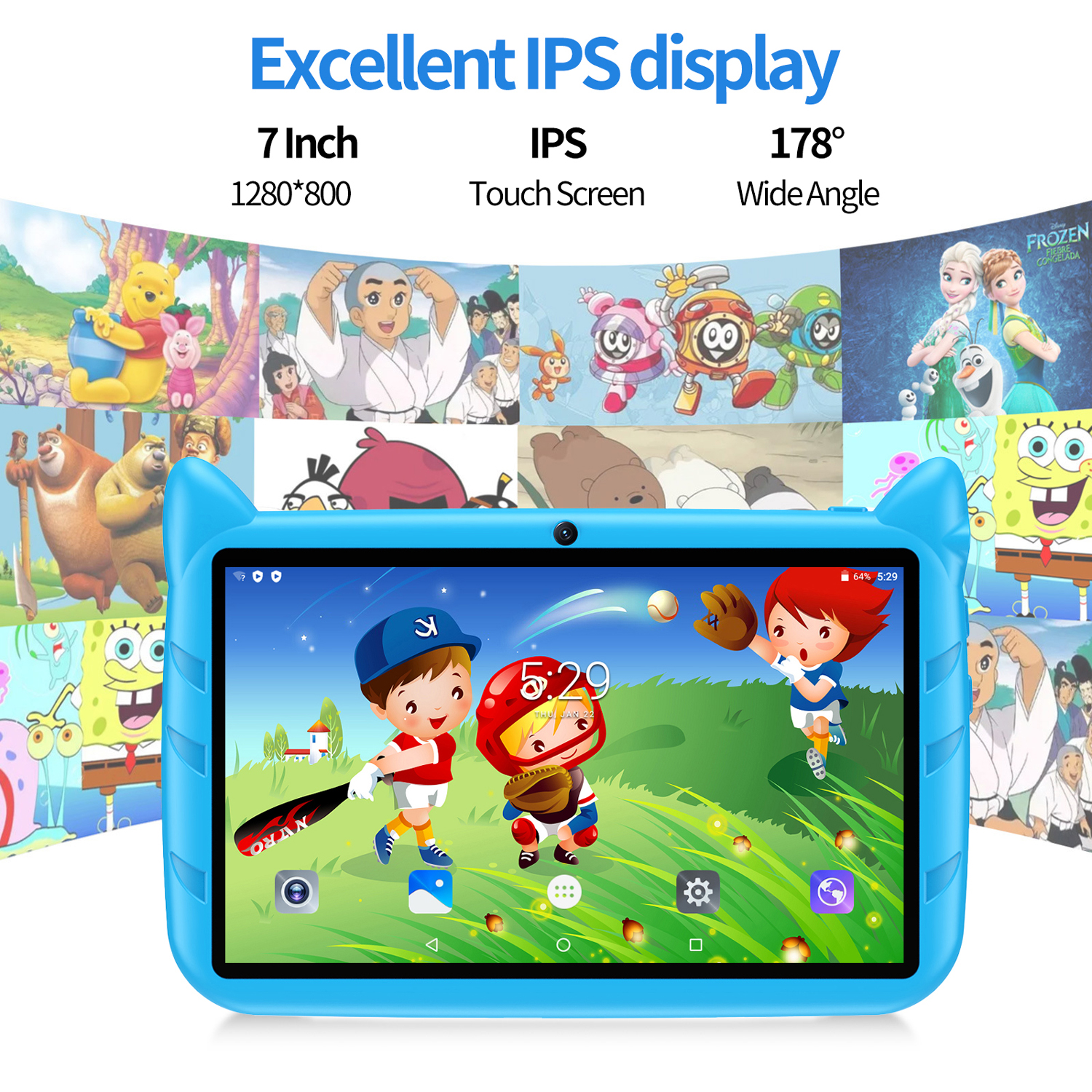 أجهزة لوحية جديدة للأطفال مقاس - مراجعة Kids Education Tablet وسعره