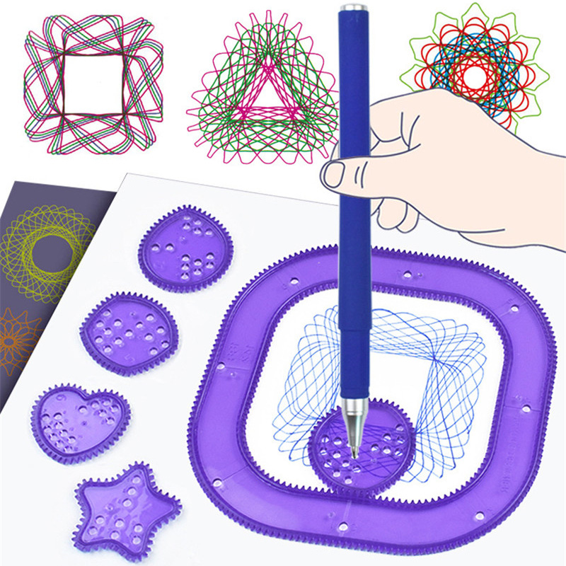 مجموعة ألعاب رسم Spirograph مض - مراجعة Kids Education Template وسعره