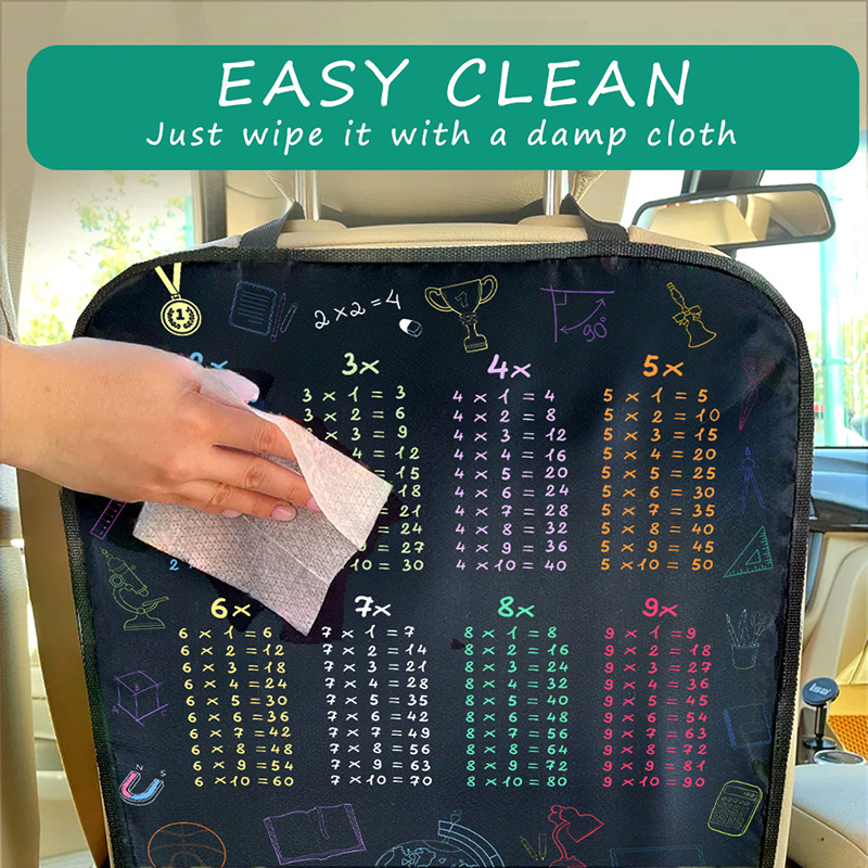 قطعة واحدة من غطاء مقعد السيار - مراجعة Multiplication Table Mat وسعره