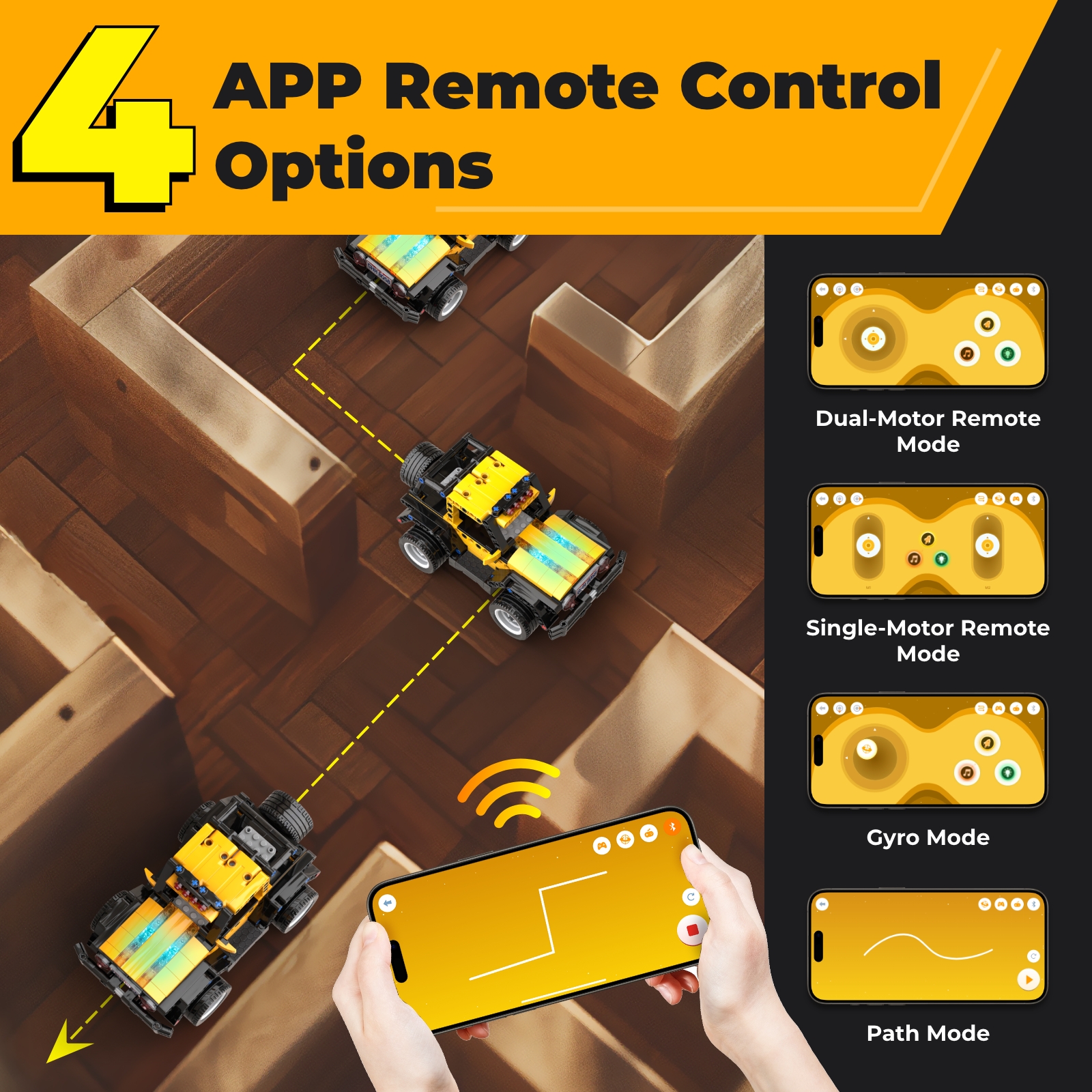 مجموعة بناء الروبوت Apitor R 4 - مراجعة Kids Education App Free وسعره