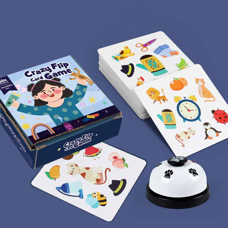 لعبة بطاقات مجنونة متطابقة الذ - مراجعة Kids Education Card وسعره