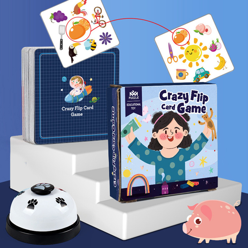 لعبة بطاقات مجنونة متطابقة الذ - مراجعة Kids Education Card وسعره
