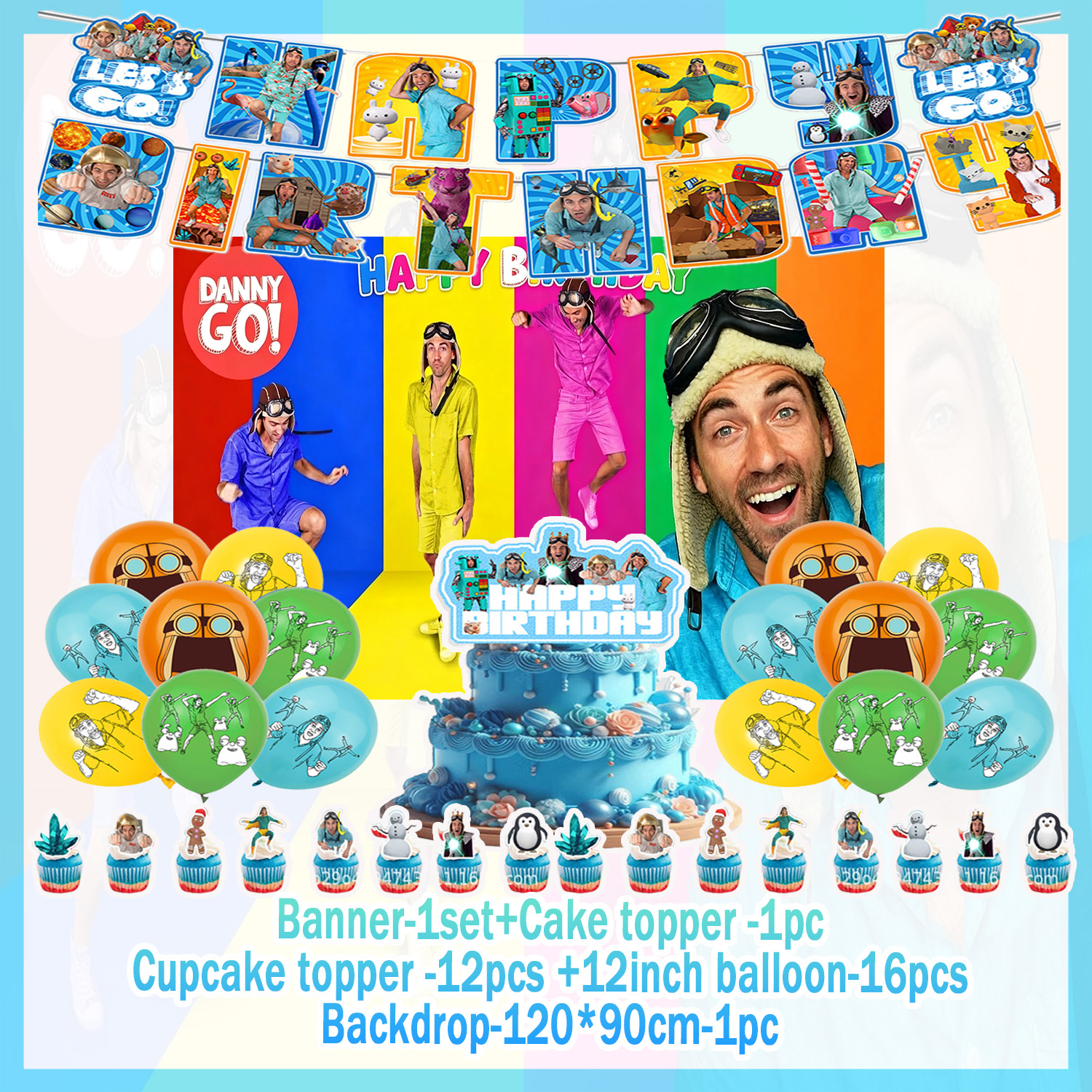مستلزمات حفلة عيد ميلاد بثيم د - مراجعة Kids Education Banner وسعره