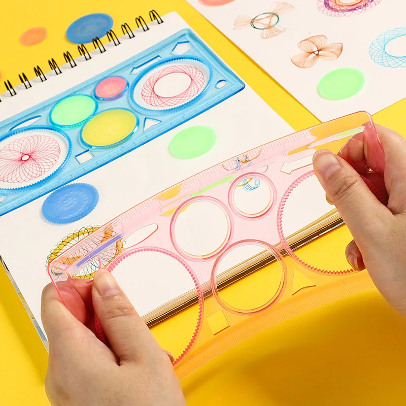 مجموعة استنسل رسم السنبوغراف ا - مراجعة Kids Education Template وسعره