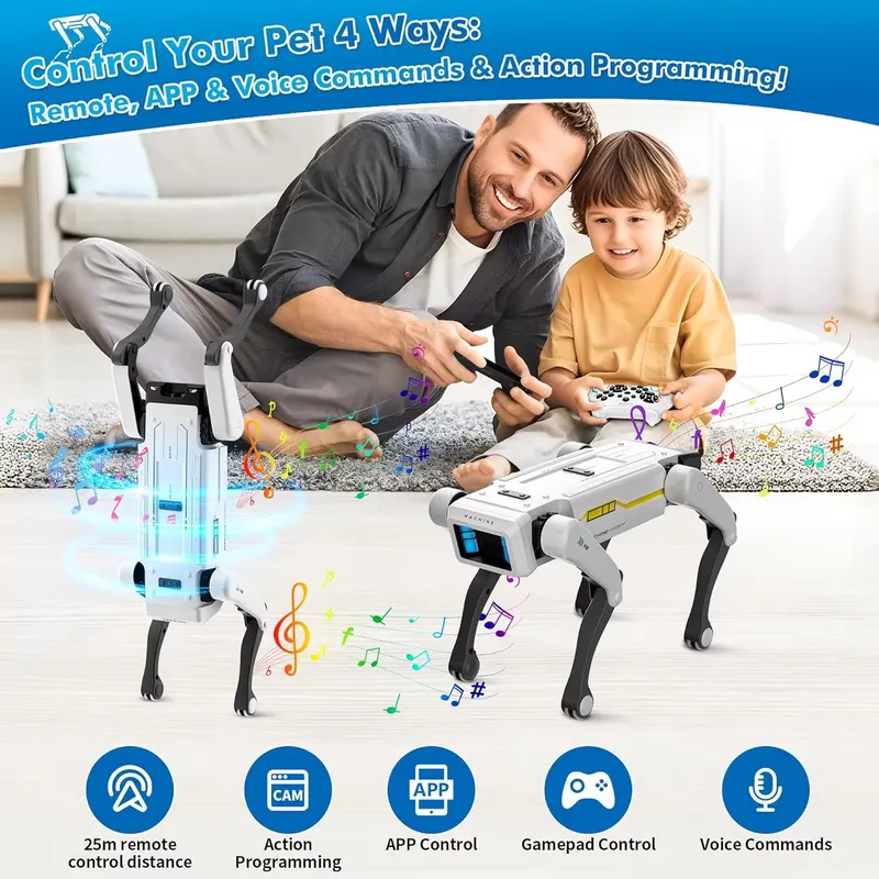 كلب روبوت ذكي تفاعلي، لعبة تعل - مراجعة Kids Education App Free وسعره