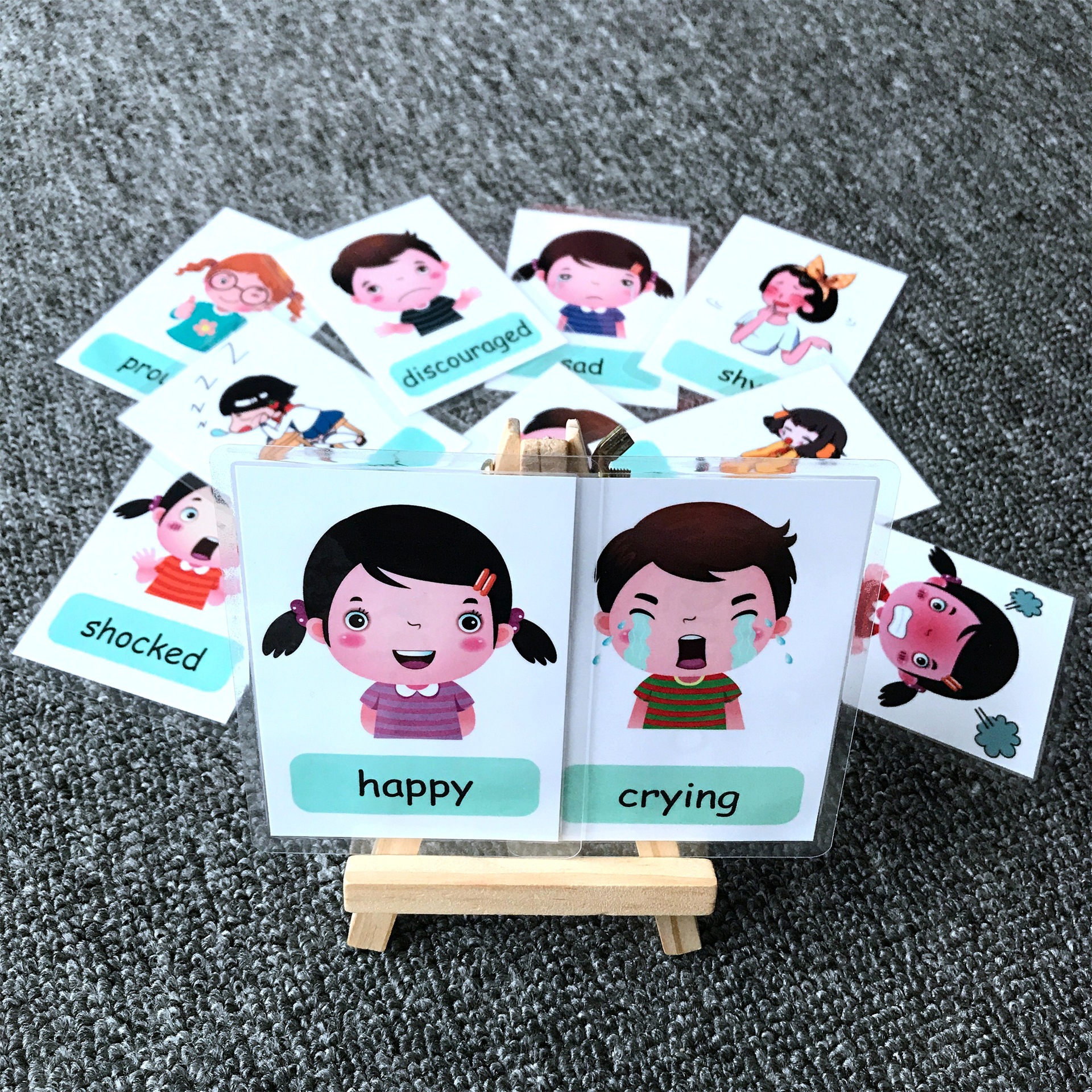 أطفال مونتيسوري الكلمات الإنجل - مراجعة Kids Education Card وسعره