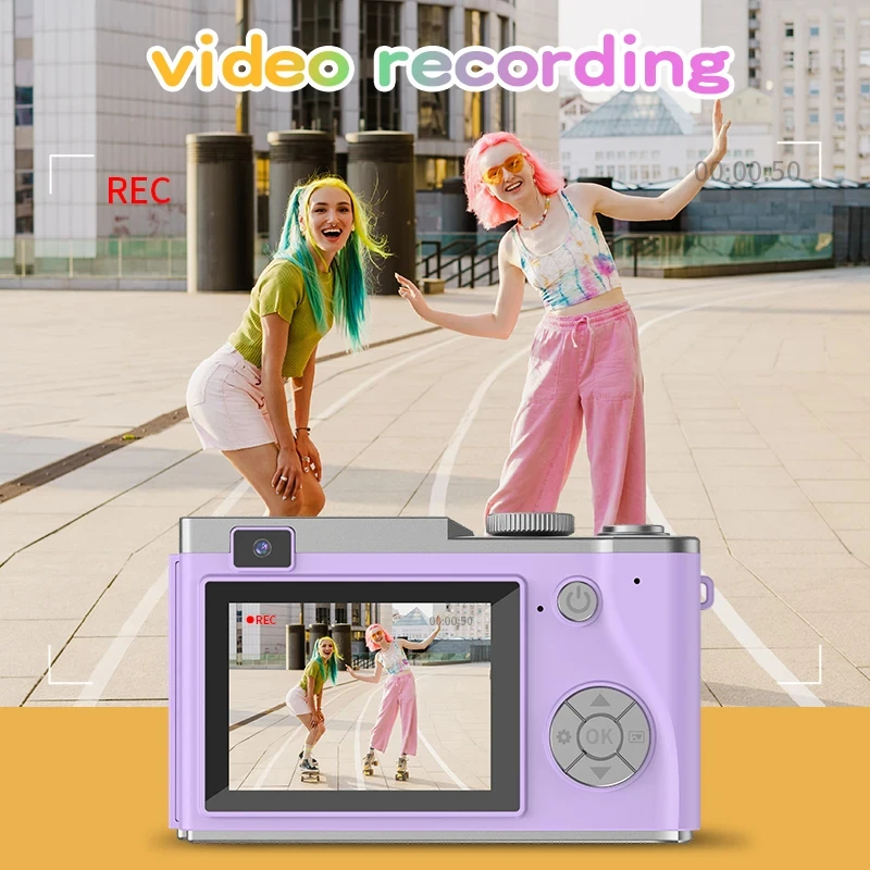 كاميرا رقمية 4K HD كاميرا للأط - مراجعة Kids Physical Education Videos وسعره