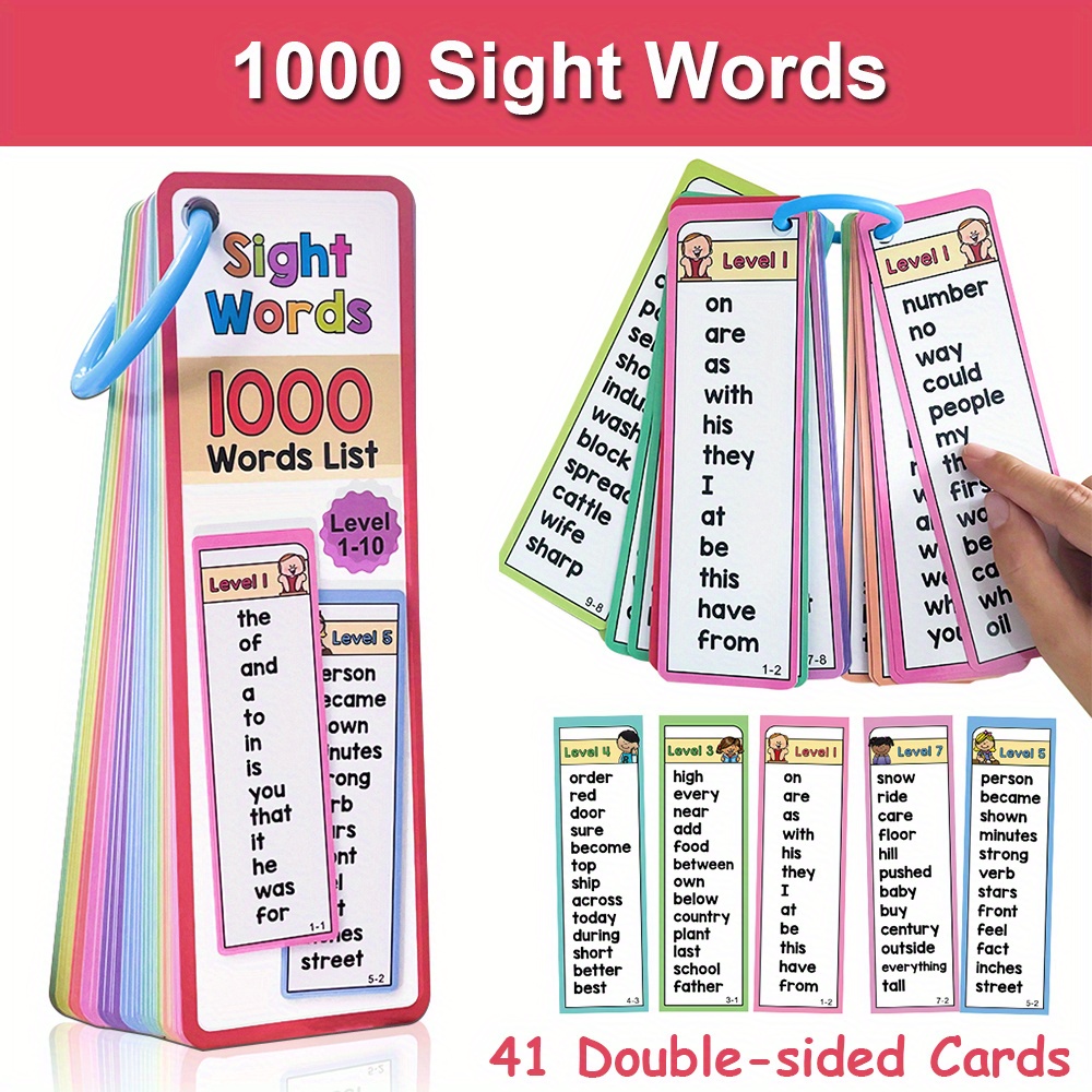1000 كلمة رؤية بطاقات فلاش للأ - مراجعة Kids Education Card وسعره