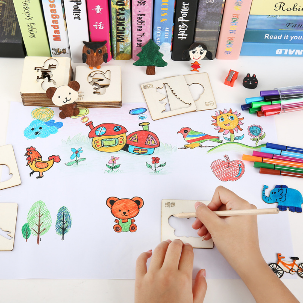 مونتيسوري ألعاب تعليمية للأطفا - مراجعة Kids Education Template وسعره