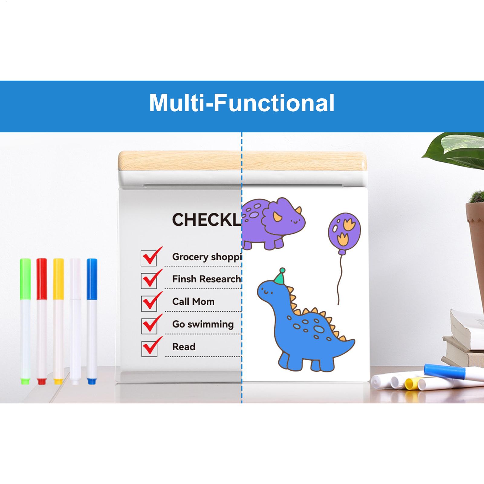 لوحة رسم LED للمسح الجاف ألعاب - مراجعة Kids Education Plan وسعره