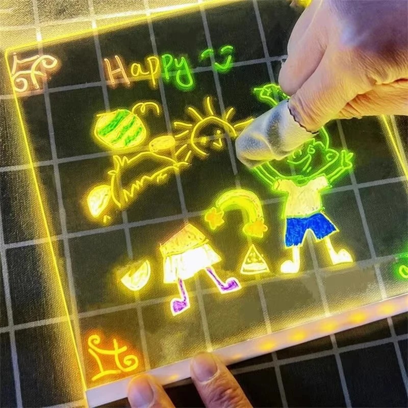 لوحة رسم للأطفال ماجيك جلو: جه - مراجعة Kids Education Board وسعره