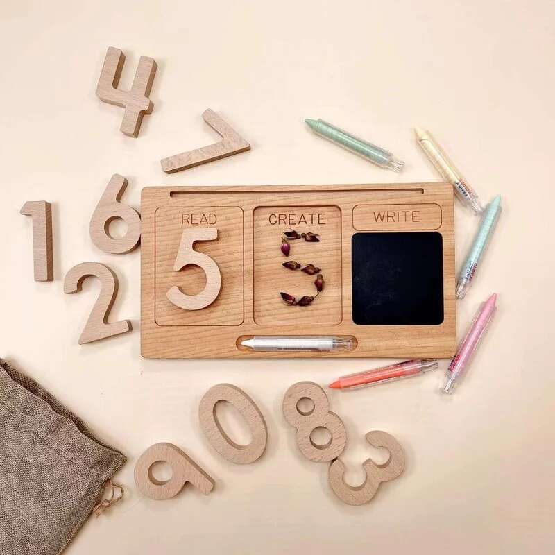 جديد الأطفال مونتيسوري التعلم  - مراجعة Kids Education Card وسعره