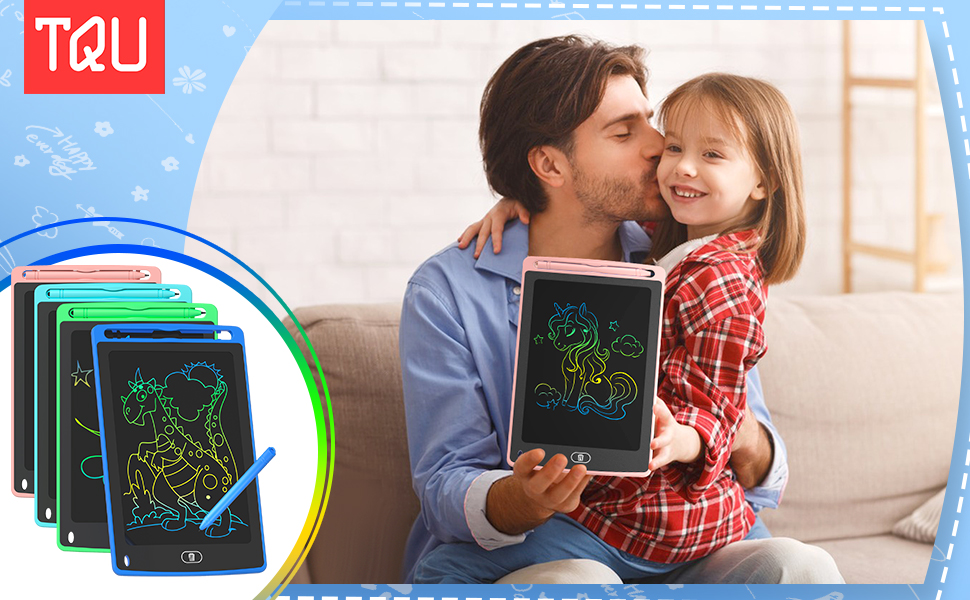 لوح كتابة LCD للأطفال، لوح رسم - مراجعة Kids Education Board وسعره