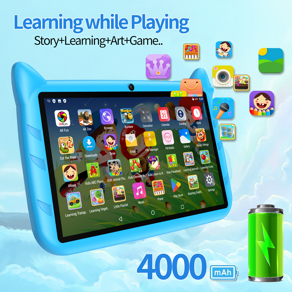 كمبيوتر لوحي تعليمي يعمل بنظام - مراجعة Kids Education Tablet وسعره