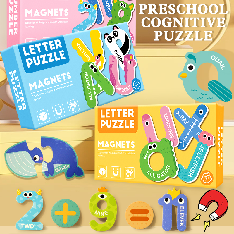 المغناطيسي المعرفي مطابقة لغز  - مراجعة Kids Education Number وسعره